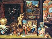 A Collector's Cabinet. Frans Francken II